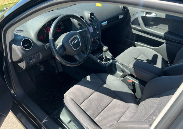 Audi A3 cena 19500 przebieg: 293500, rok produkcji 2008 z Nowy Dwór Gdański małe 92